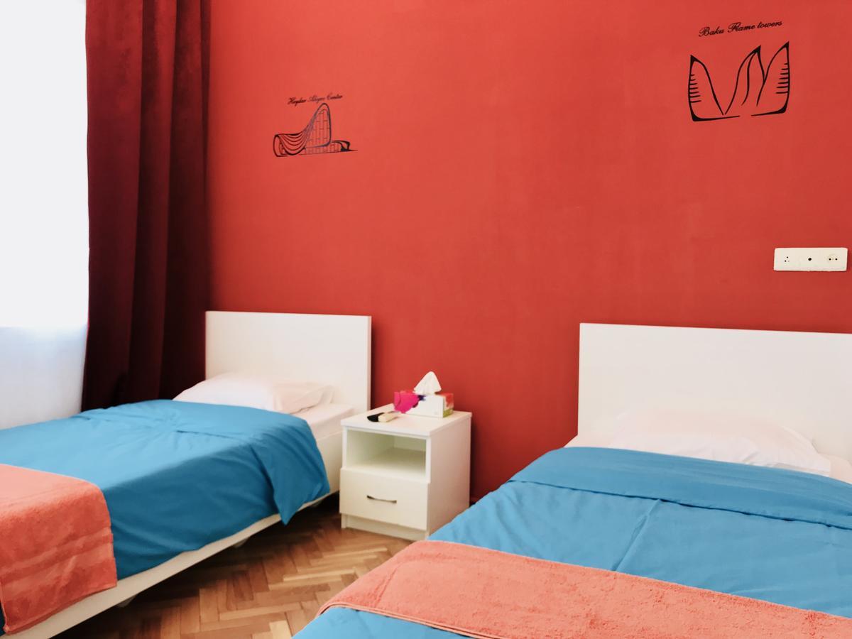 Check-In Apartment Near Fountain Square Vidadi Str Baku Bagian luar foto