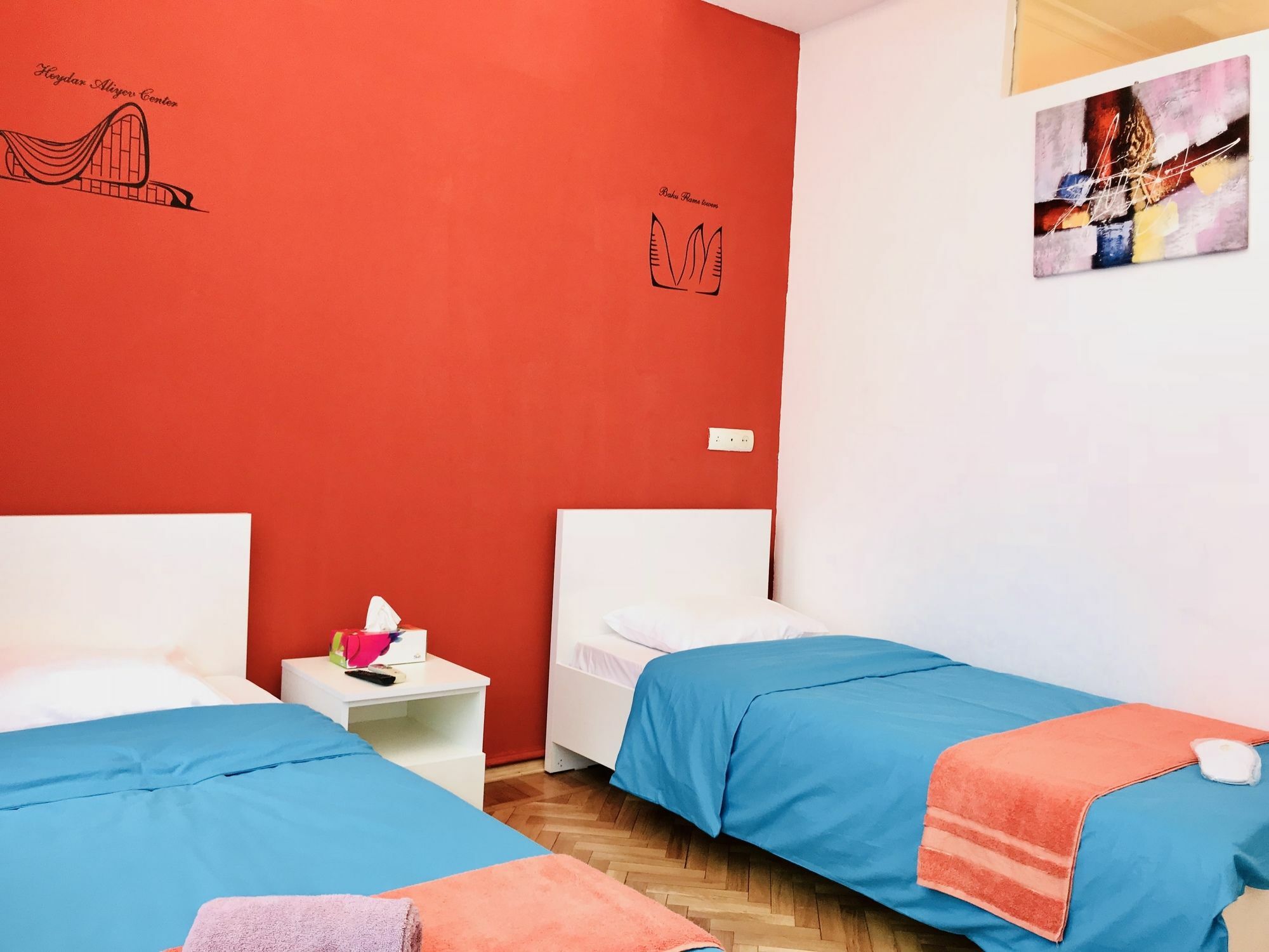 Check-In Apartment Near Fountain Square Vidadi Str Baku Bagian luar foto