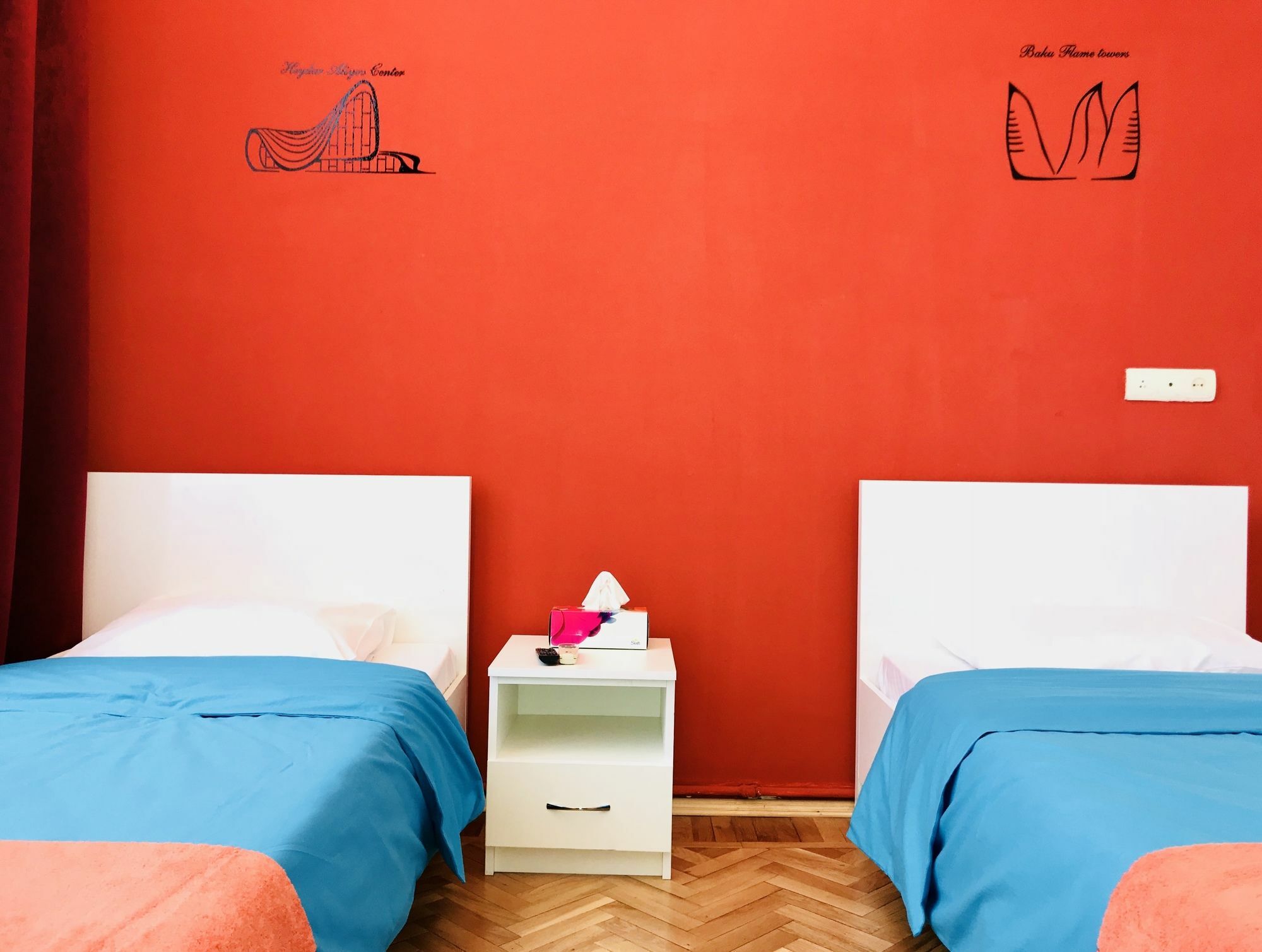 Check-In Apartment Near Fountain Square Vidadi Str Baku Bagian luar foto